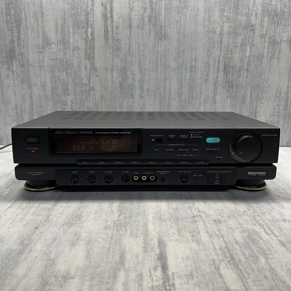 Fisher Studio Standard AV Surround Stereo Audio Component Amplifier CAV-975